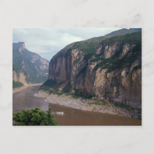 Cartão Postal Ásia, China, Rio Yangtze, Três Gargantas.