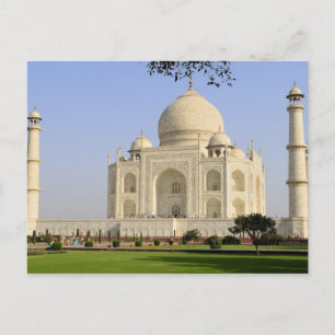 Cartão Postal Ásia, Índia, Uttar Pradesh, Agra. O Taj 7