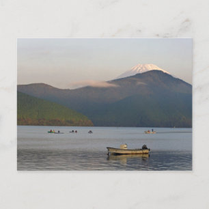 Cartão Postal Ásia, Japão, Hakone. Vista do início da manhã do M