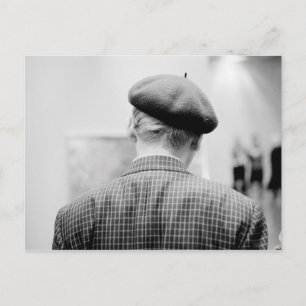 Cartão Postal Ásia, Japão, Tóquio. Homem com Beret, Metro de