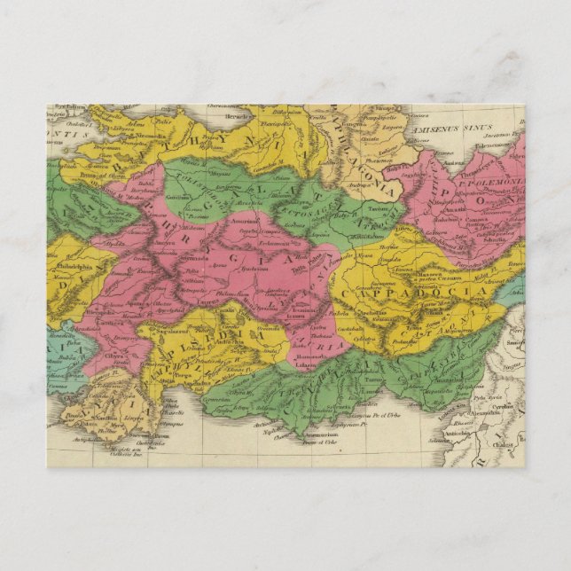 Cartão Postal Ásia Menor Antiqua (Frente)