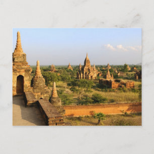 Cartão Postal Ásia, Mianmar (Birmânia), Bagan (Pagan). Vários