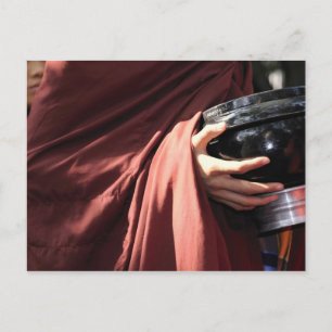 Cartão Postal Ásia, Mianmar (Birmânia), Mandalay. Monges novatos