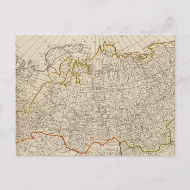 Cartão Postal Ásia Norte (Frente)