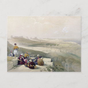 Cartão Postal Askalon, prato do volume II de "O Santo Sagrado"