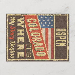 Cartão Postal Aspen Colorado