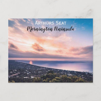 Cartão Postal Assento De Arthur Na Península De Mornington