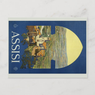 Cartão Postal Assisi Perugia Itália