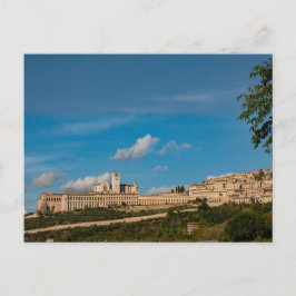Cartão Postal Assisi Skyline, Itália