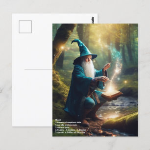 Cartão Postal Assistente