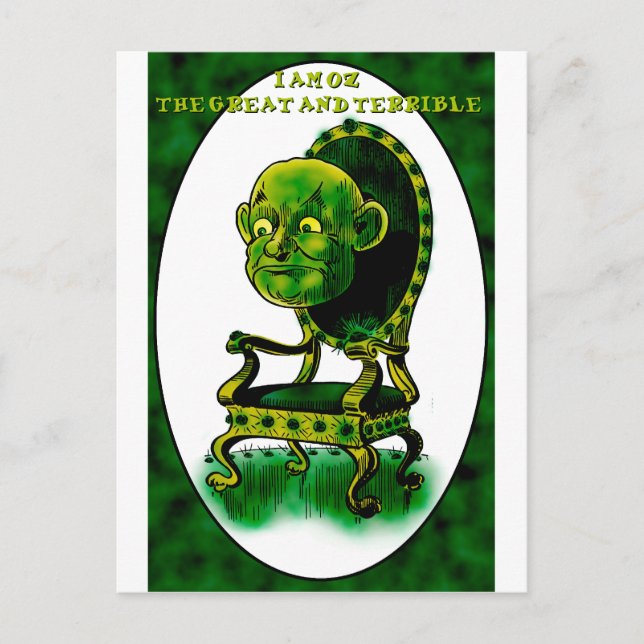 Cartão Postal Assistente de Oz (Frente)