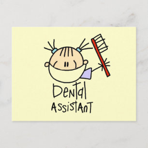 Cartão Postal Assistente Dentário