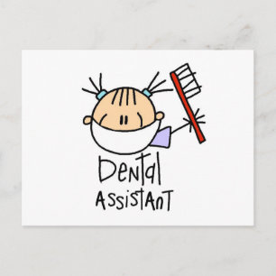 Cartão Postal Assistente Dentário