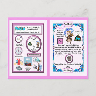 Cartão Postal Assistente do Proctor - Elemento Promécio