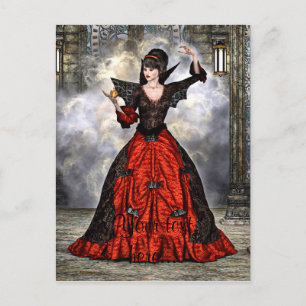 Cartão Postal Assistente feminino