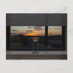 Cartão postal Assistindo o pôr do sol