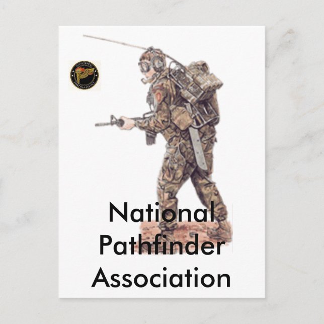 Cartão Postal Associação Nacional de Pathfinder (Frente)