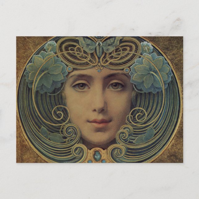 Cartão Postal Assuntos por Motivo do Ouro (Frente)