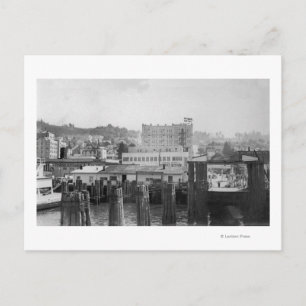 Cartão Postal Astoria, Cena de Oregon com Pista de Ferry