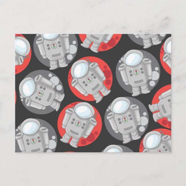 Cartão Postal Astronaught (Frente)