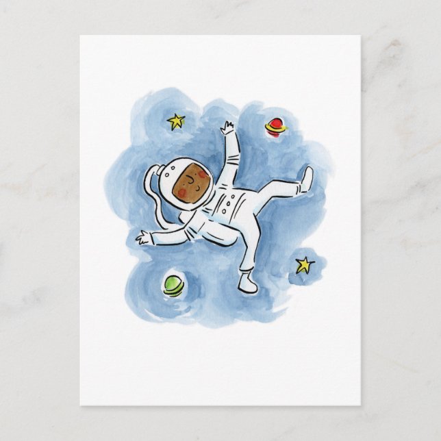 Cartão Postal Astronauta (Frente)