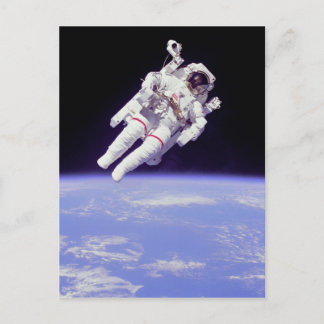 Cartão Postal Astronauta
