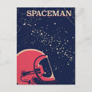 Cartão Postal Astronauta