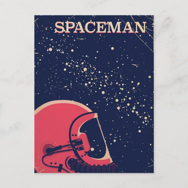 Cartão Postal Astronauta (Frente)