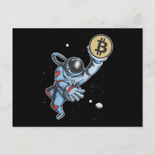Cartão Postal Astronauta da Lua