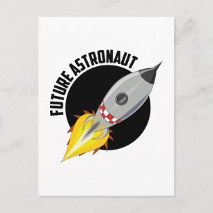 Cartão Postal Astronauta Futuro