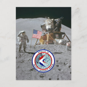 Cartão Postal Astronauta James Irwin (Apolo 15)