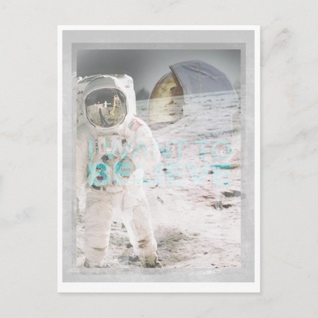 Cartão Postal Astronautas (Frente)