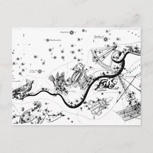 Cartão Postal Astronomia (Frente)