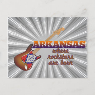 Cartão Postal Astros de rock nascem no Arkansas