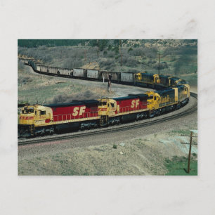 CARTÃO POSTAL AT&SF GE