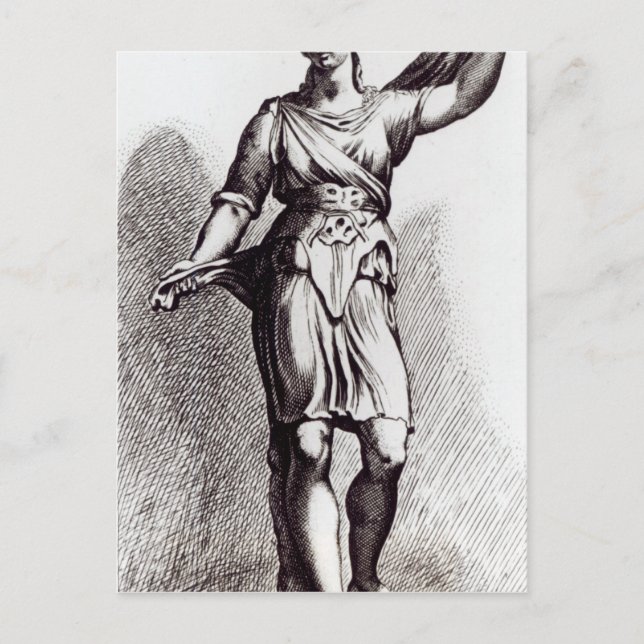 Cartão Postal Atalanta, c.1653 (Frente)