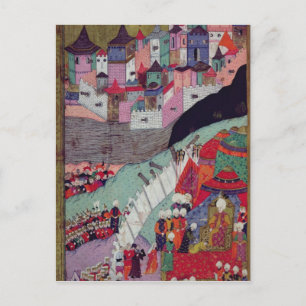 Cartão Postal Ataque a Belgrado em 1521