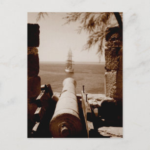 Cartão Postal Ataque Pirata