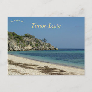 Cartão Postal Atauro Ilha Timor Leste
