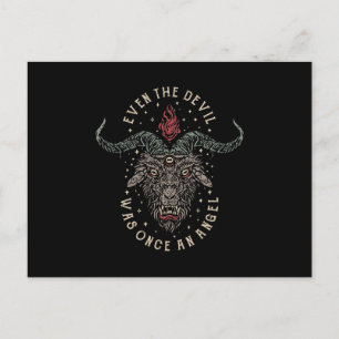 Cartão Postal Até O Diabo Era Uma Vez Um Anjo