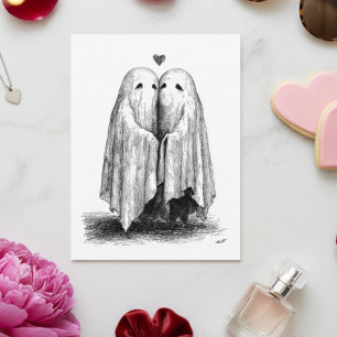 Cartão Postal Até que a Morte nos Separe Casais Fantasmas