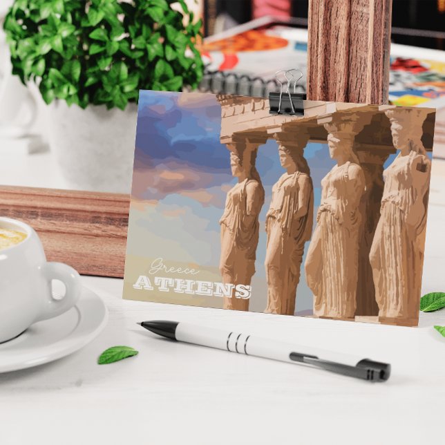 Cartão Postal Atenas, Cartão-postal de Grécia (Criador carregado)