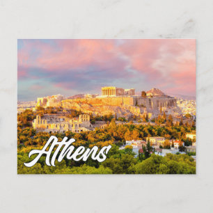 Cartão Postal Atenas, Grécia