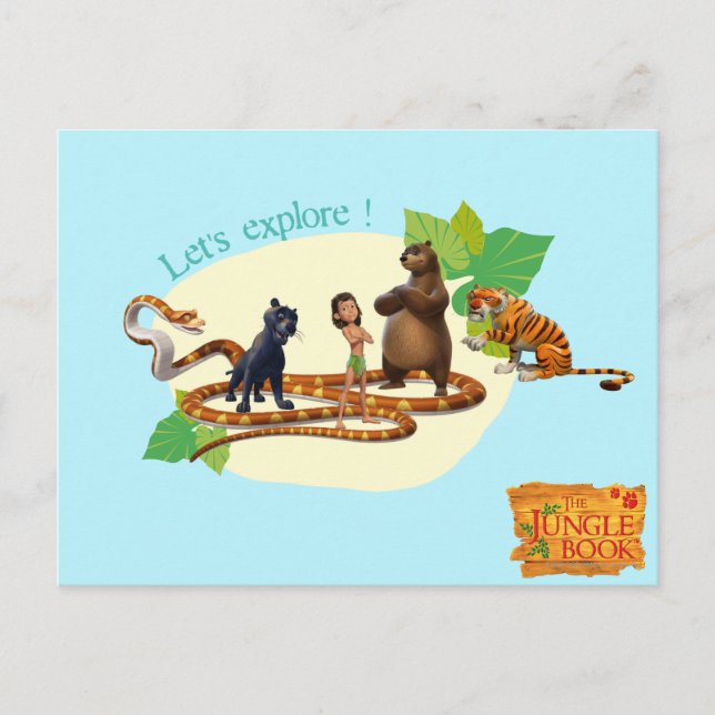 Cartão Postal Atirado do Grupo de Livros Selvagens 4 (Frente)