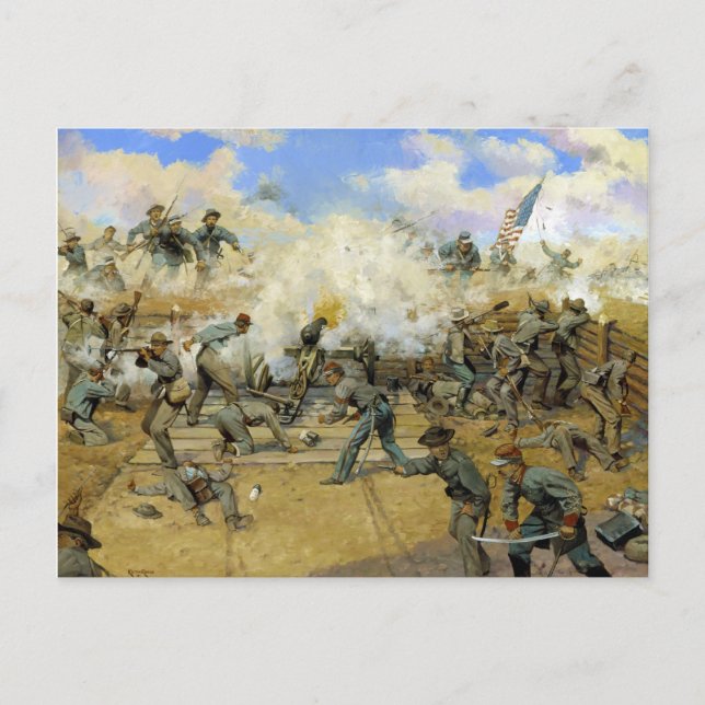 Cartão Postal Atire e seja danificado por Keith Rocco (Frente)