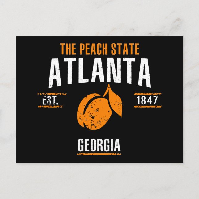 Cartão Postal Atlanta (Frente)