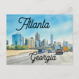 Cartão Postal Atlanta Geórgia