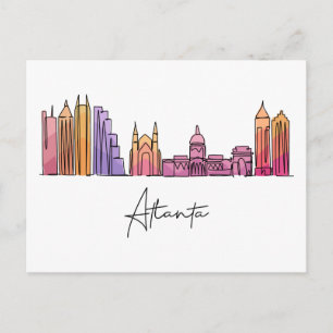 Cartão Postal Atlanta GEORGIA