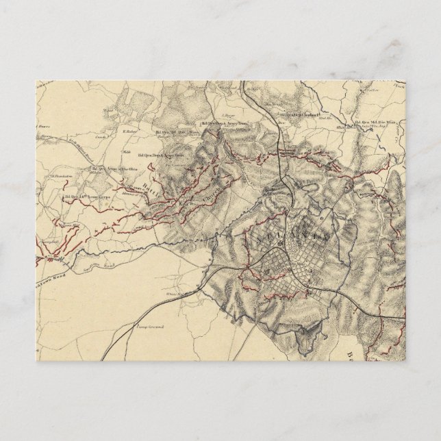 Cartão Postal Atlanta, Geórgia (Frente)