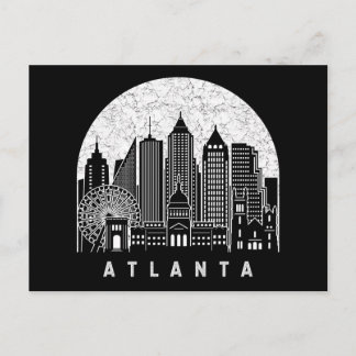 Cartão Postal Atlanta Georgia Skyline